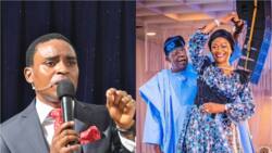 God promised Tinubu presidency 25 years ago in Redemption Camp, his wife took him there, pastor reveals