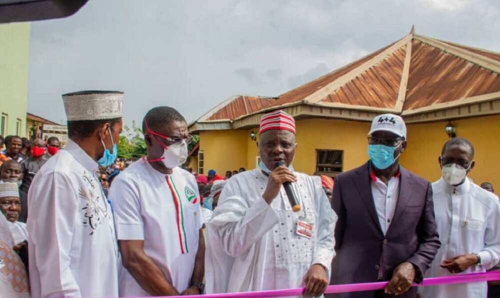 Obaseki, Kwankwaso commission Hajj camp in Benin days before Edo guber