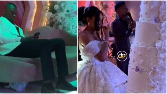 Groom gives all attention to his phone, forgets bride during wedding ceremony, video causes stir