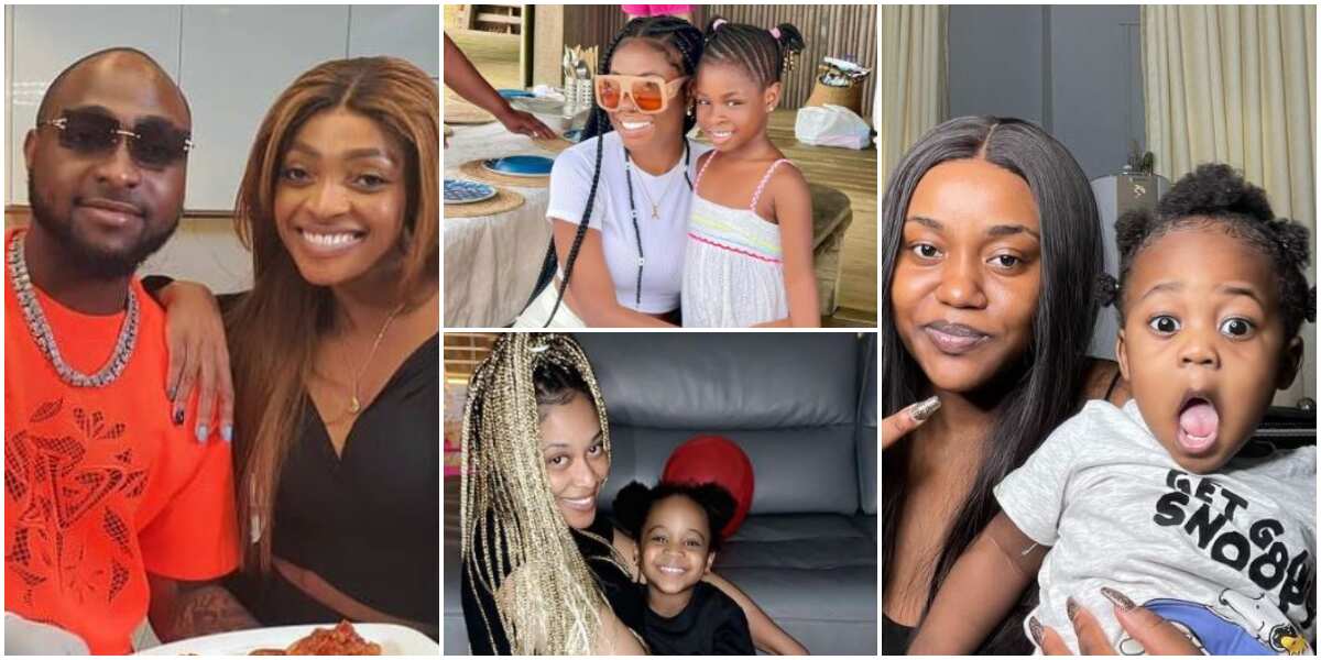 Davido's 3 baby mamas celebrate singer's big sister on her birthday with lovely photos, video