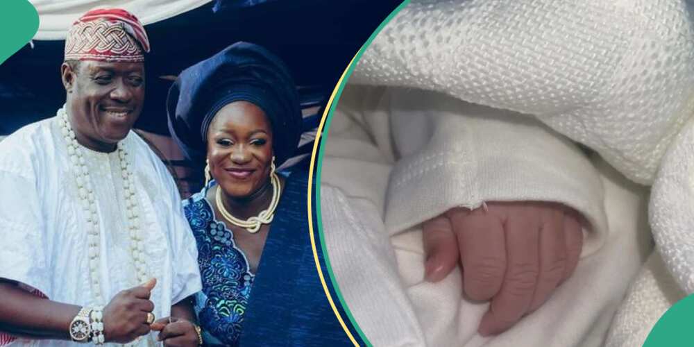 Ogogo's daughter welcomes baby boy.
