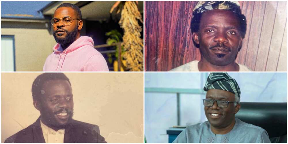I’m Blessed to Be Your Son, Rapper Falz Celebrates Dad Femi Falana's Birthday, Shares Epic Throwback Photos