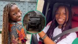 "This is against Nigeria law": Video of Emanuella driving Mark Angel's huge jeep sparks protest
