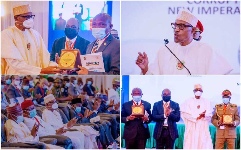 Hotuna cikin labari: Buhari ya halarci taron yaki da rashawa a ma'aikatun gwamnati Hotuna cikin labari: Buhari ya halarci taron yaki da rashawa a ma'aikatun gwamnati