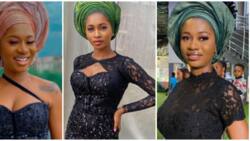 Perks of being a tailor: Lady shows how she rocked 1 dress in 3 different styles