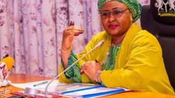 First Lady Aisha Buhari speaks, reiterates President's commitment to education