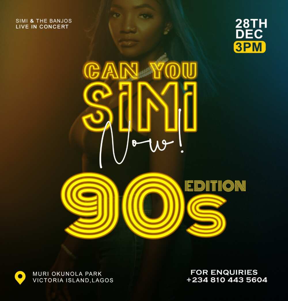 Adekunle Gold, Falz, Others Lineup to Perform at Can You Simi Now Concert!