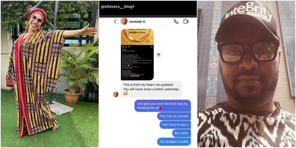 Tonto Dikeh dances for joy as she breaks up with Kpokpogri, thanks IG blog for exposing ex-lover