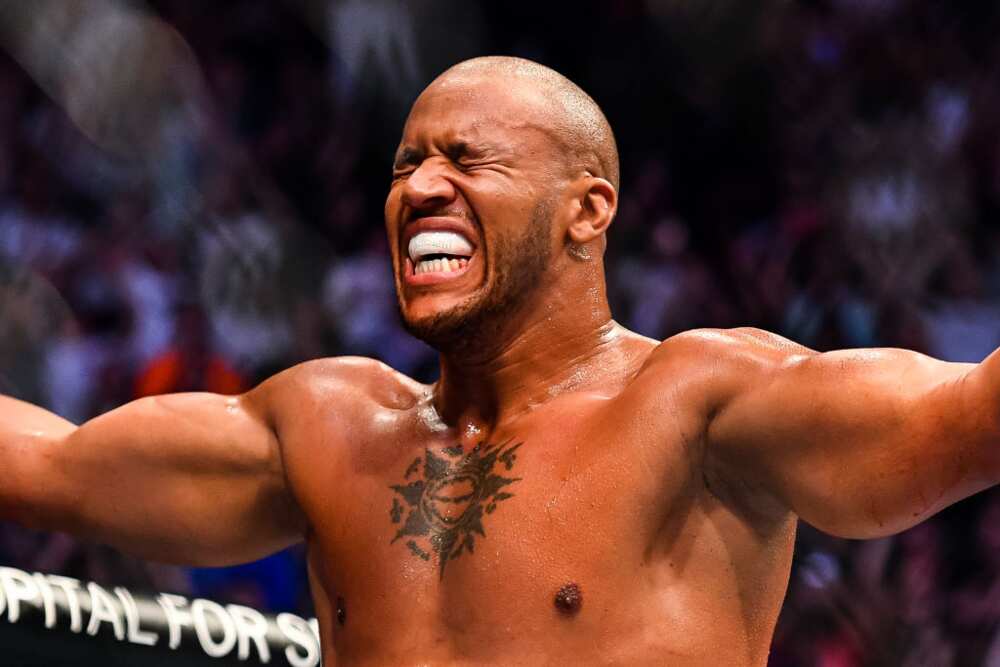 Cyrin Gane à l'UFC Paris Cyrin Gane à l'UFC Paris