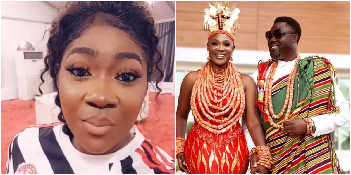 Na to carry white fowl, tie wrapper, go stream: Mercy Johnson shares extent she goes to apologise to hubby