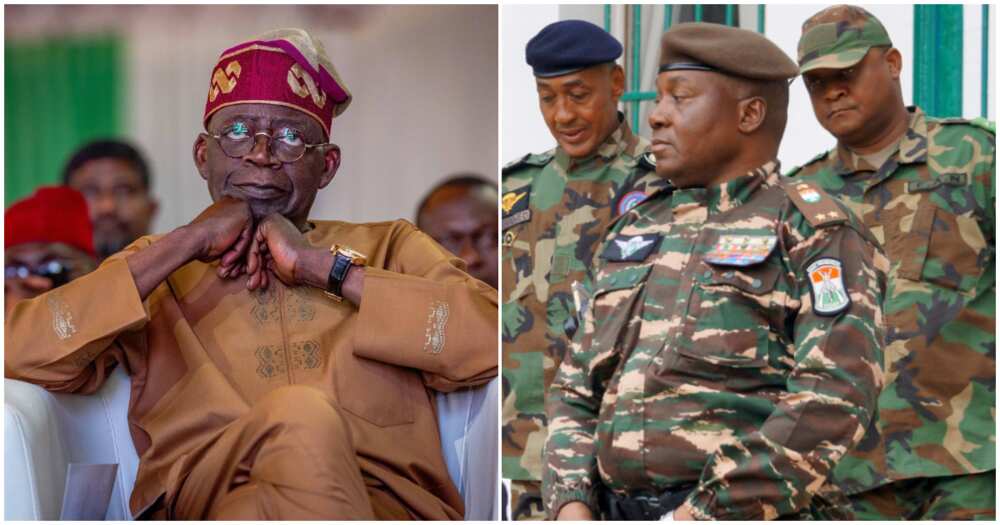 Tinubu dragged to court over planned military invasion of Niger/ Niger coup plotters Tinubu dragged to court over planned military invasion of Niger/ Niger coup plotters