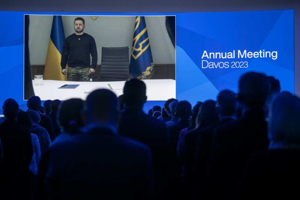Ukraine sent a huge national delegation to Davos to lobby hard for new weapons and financial support