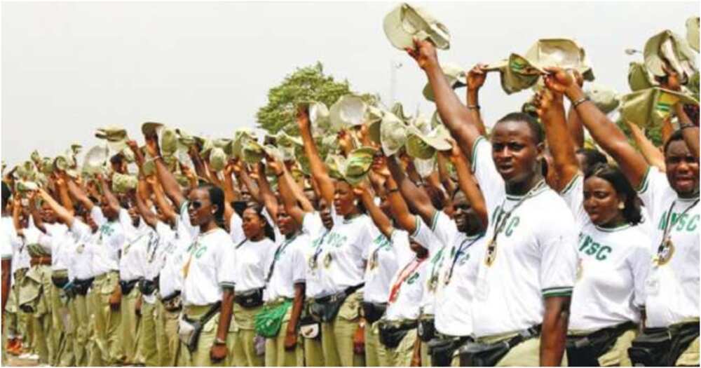 Masu bautar kasa NYSC
Hoto daga Premium Times