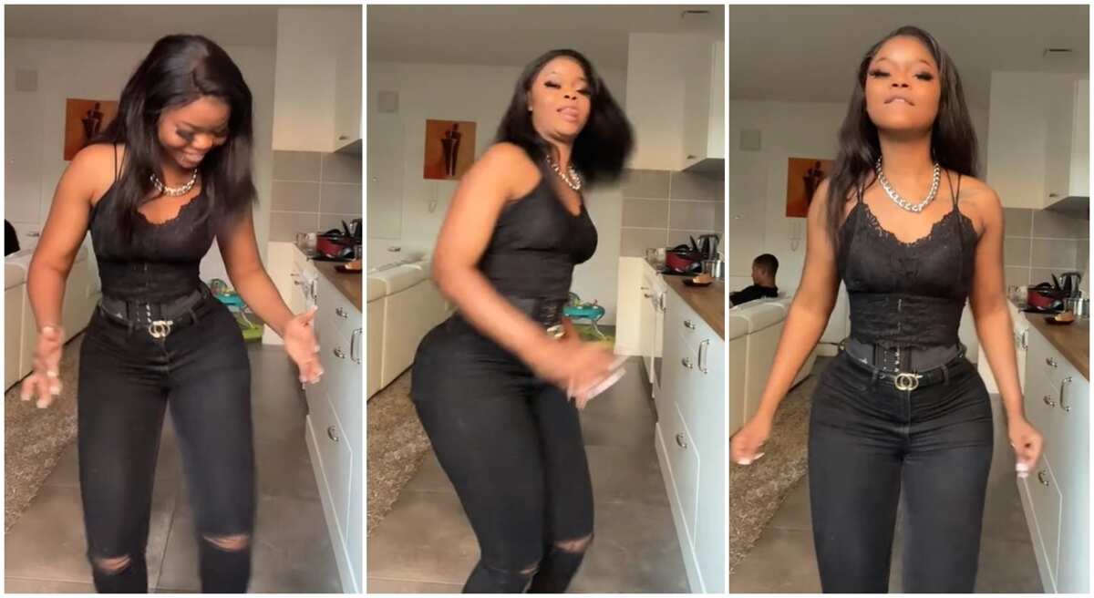 Video of curvy lady dancing turns head on Tiktok, fans rush to take a look