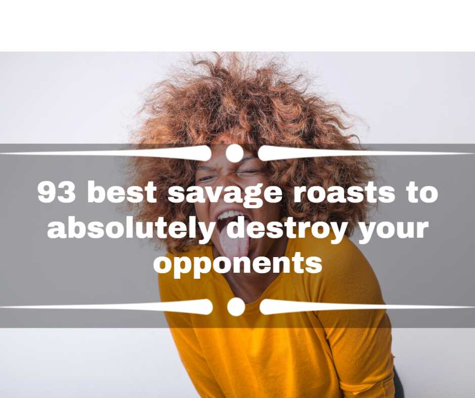 93 best savage roasts to absolutely destroy your opponents Legit.ng