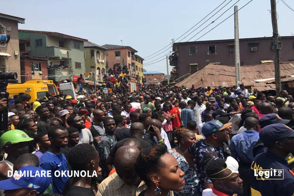 Breaking: Many children feared dead as three-storey building reportedly collapses in Lagos