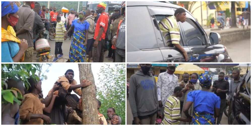 Priceless Moment Boy who Lived in Forests and Eats Grass Interact with People for the First Time Melts Hearts