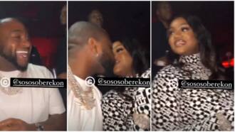 Romeo and Juliet of Love Story: Exciting Reactions As Davido and Chioma Hit London Streets, Cute Video Emerges