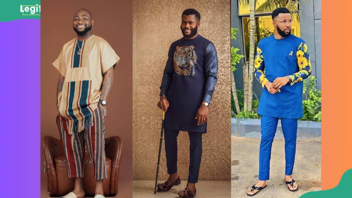 Ankara Trousers for Men: How to Style Like a Classic Man – Svelte Magazine  | Ankara trousers, Ankara trouser for men, African wear styles for men