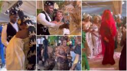Celeb dance-off, cutting the cake, couple's dance, other beautiful moments from Ini Dima-Okojie's wedding