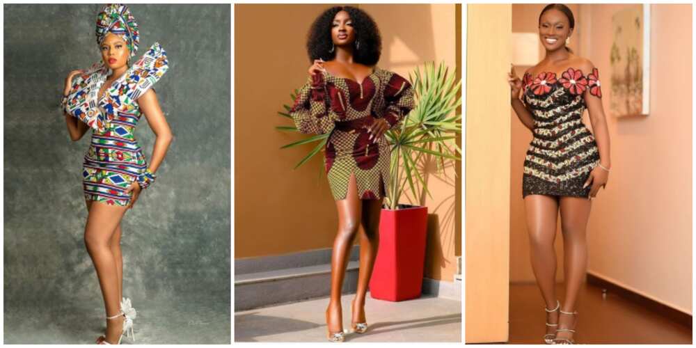 Ankara Fashion: Nancy Isime, 6 other Celebrities Show Off Legs in