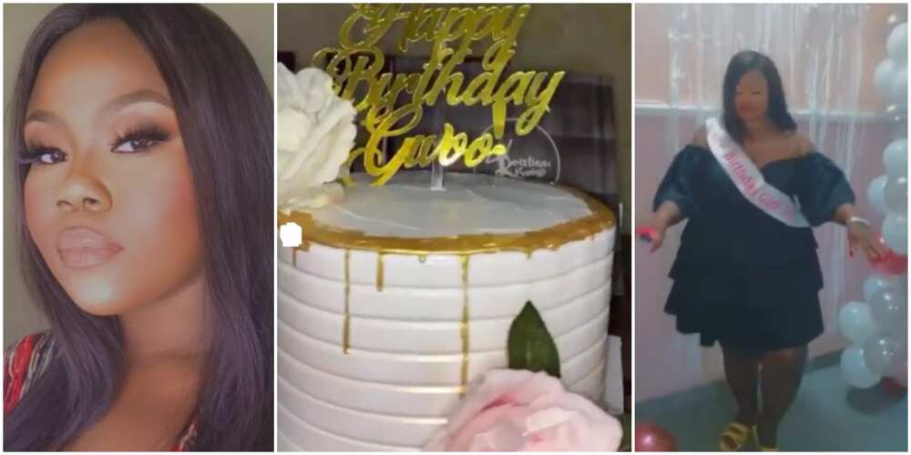 Lady calls out friend who stole her birthday cake and drinks, shares CCTV footage