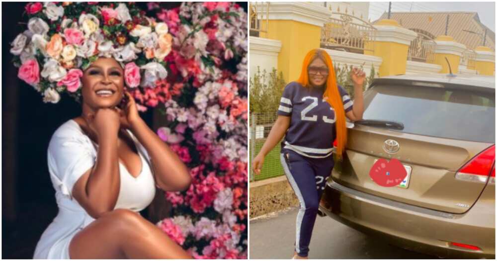 Actress Ruth Eze flaunts her newly purchased Toyota Venza