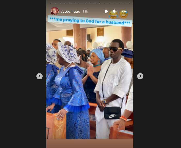 DJ Cuppy prays for husband