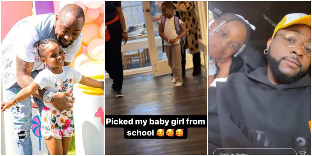 Davido surprises Hailey in school