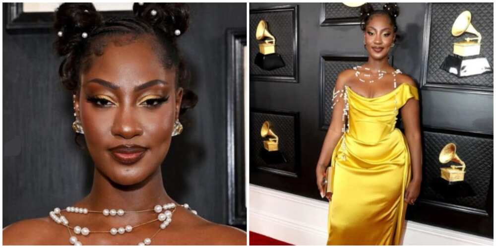 Fashion Focus: Grammy Winner Tems Was a Vision in Gold For Her Big ...