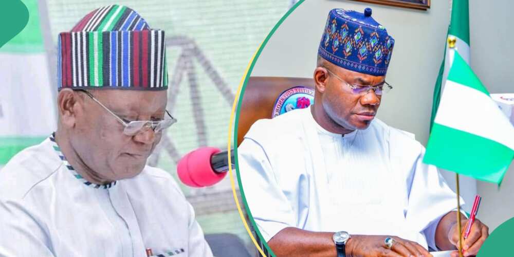 Ortom advises Yahaya Bello on EFCC probe