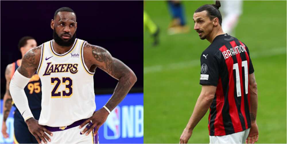 Ibrahimovic reacts to basketball star Lebron James about sportsmen going in to politics
