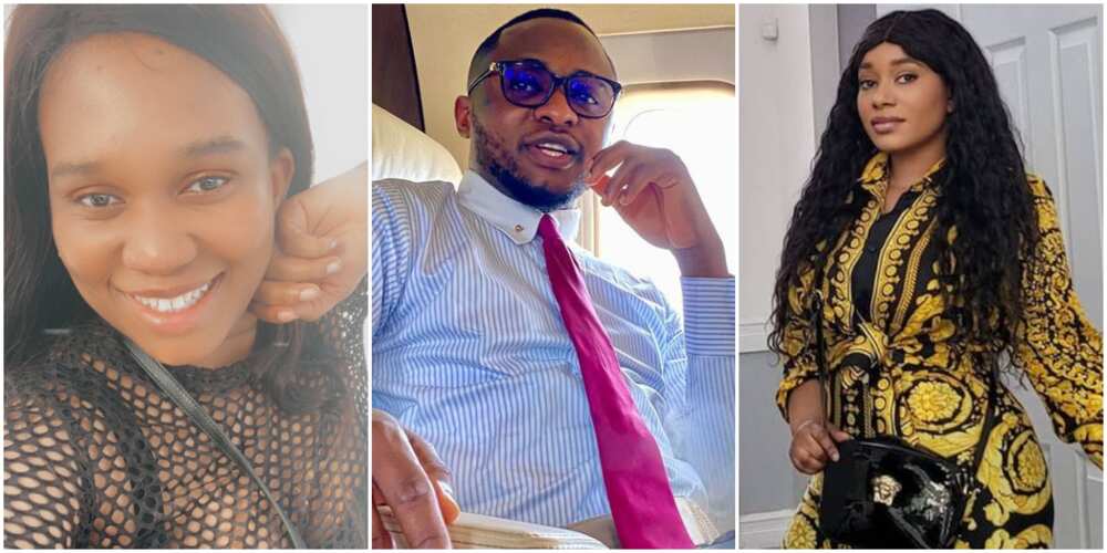 Ubi Franklin, his 4th baby mama and her current lover