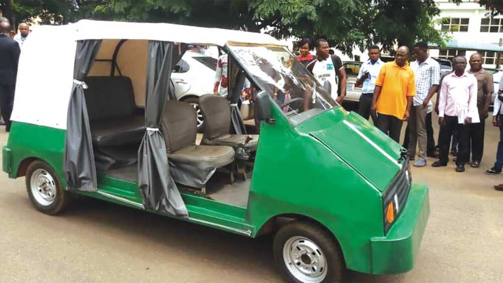 UNN unveils Nigeria's first 5-seater electric car Ozumba 551