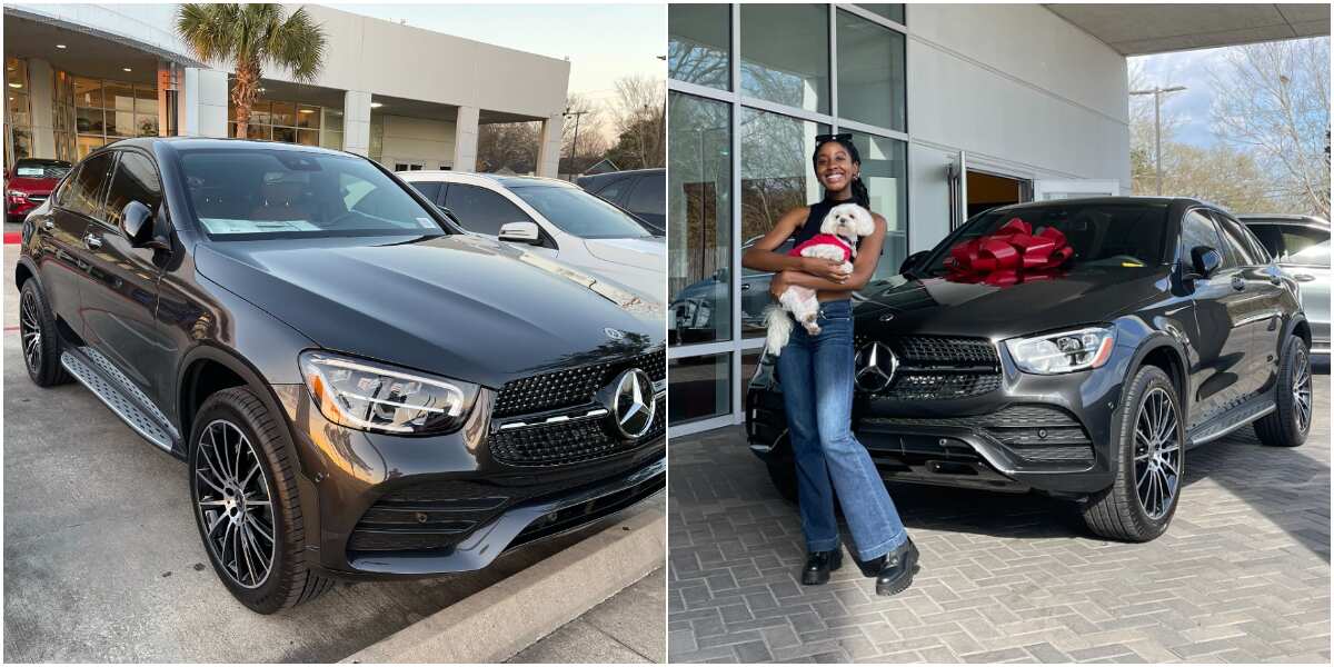 Young lady celebrates as parents gifts her Mercedes-Benz for being accepted into medical school