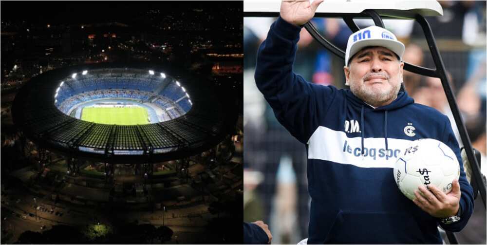 Diego Maradona renamed after Napoli stadium, Argentine football league