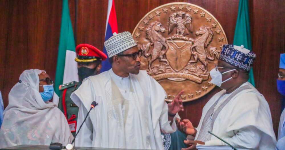 Muhammadu Buhari, Senate president, opposition parties, disunited, Ahmad Lawan