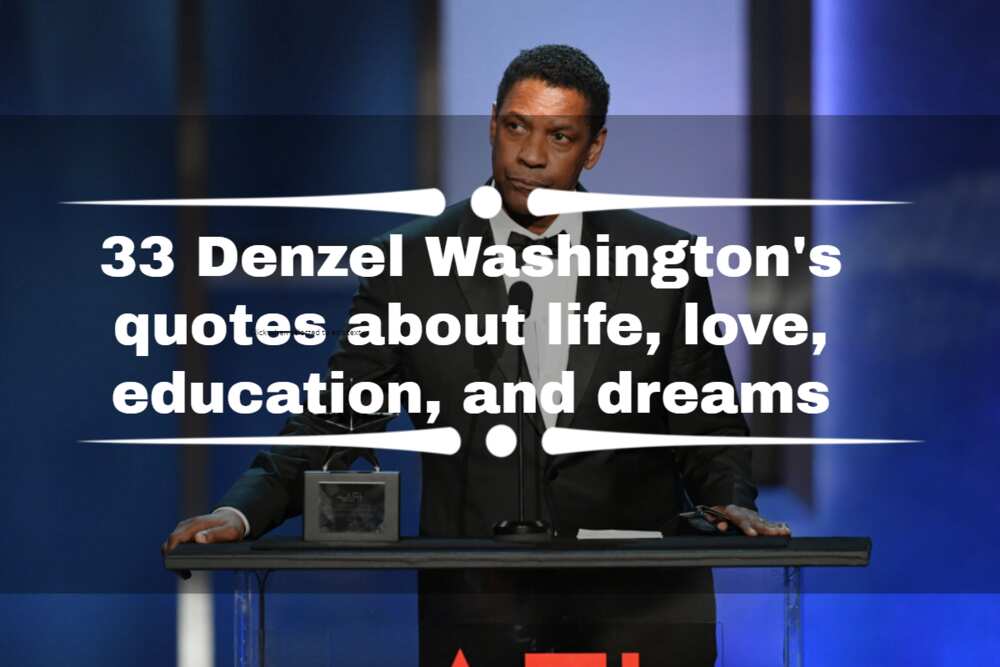 Denzel Washington's quotes