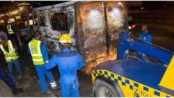 Just in: Tragedy strikes in Lagos as 7 passengers burnt alive near Third Mainland Bridge