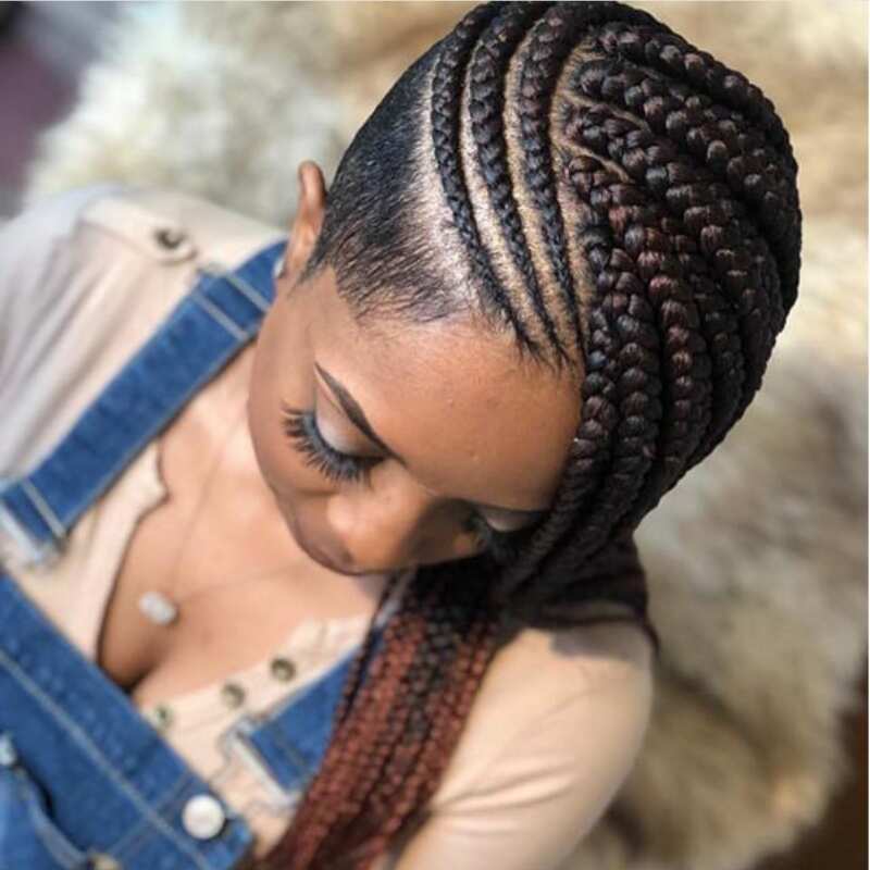 40 ideas for knotless braid hairstyles to wear and be trendy in