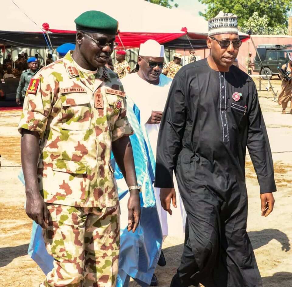 Military chiefs: PDP group alleges governor, successor promoting insurgency