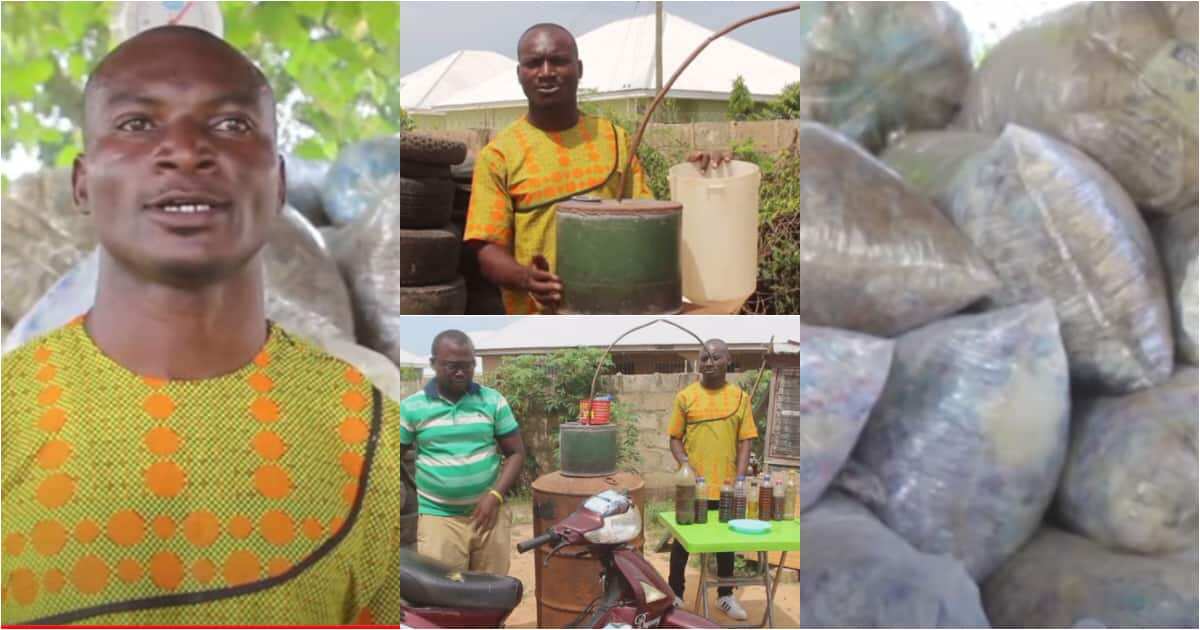 Brilliant man turns plastic waste into petrol for cars and gas to cook at home, speaks about it in video