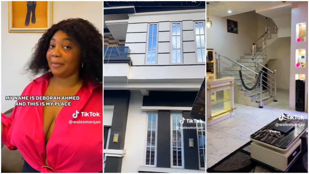 Classy house in Lagos/Lady installed solar.