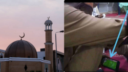 “Where are we heading to”: Man reacts to photo of man watching football match inside mosque