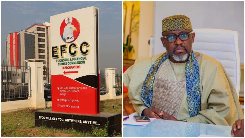 EFCC Operatives, Rochas Okorocha's Residence, Corruption