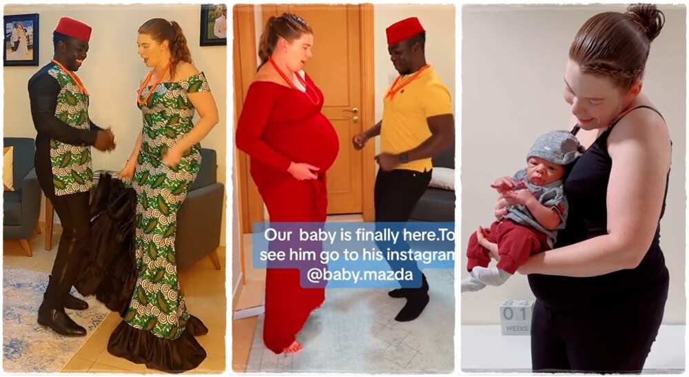 Photos Henry, a Nigerian man and his white wife, Kaitlyn. Photos Henry, a Nigerian man and his white wife, Kaitlyn.