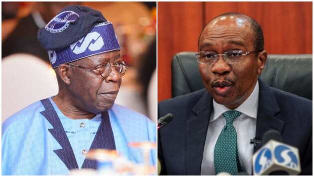 Tinubu, Emefiele