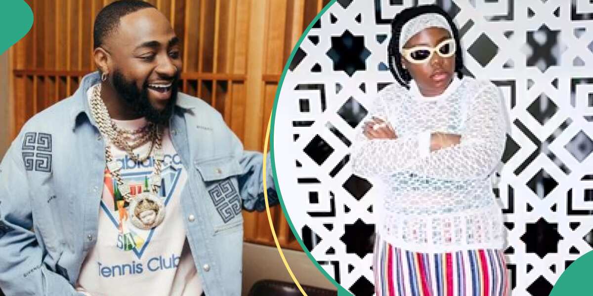 See Teni's surprising reaction to claims that Davido called her younger sister (video)