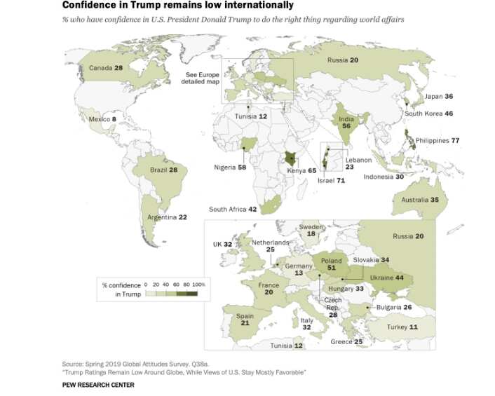 Nigeria, Kenya, others listed as Donald Trump’s strongholds in new Survey