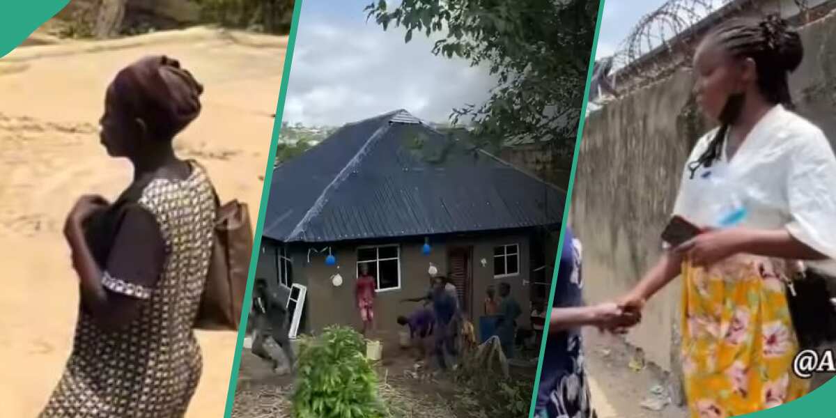 OMG! Woman finally gets her dream of building a house after helping stranger with N500
